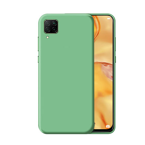 Huawei Nova 6 SE用360度 フルカバー極薄ソフトケース シリコンケース 耐衝撃 全面保護 バンパー C02 ファーウェイ グリーン