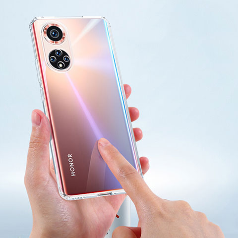 Huawei Nova 9用極薄ソフトケース シリコンケース 耐衝撃 全面保護 クリア透明 T03 ファーウェイ クリア