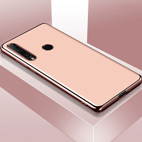 Huawei P Smart+ Plus (2019)用360度 フルカバー極薄ソフトケース シリコンケース 耐衝撃 全面保護 バンパー C05 ファーウェイ ローズゴールド