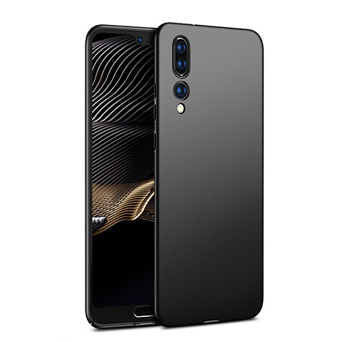 Huawei P20 Pro用ハードケース プラスチック 質感もマット M02 ファーウェイ ブラック