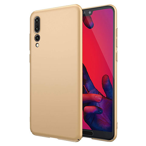 Huawei P20 Pro用ハードケース プラスチック 質感もマット G01 ファーウェイ ゴールド