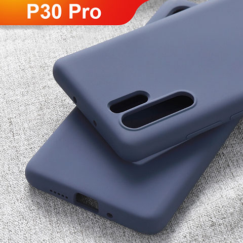 Huawei P30 Pro New Edition用極薄ソフトケース シリコンケース 耐衝撃 全面保護 S03 ファーウェイ ネイビー