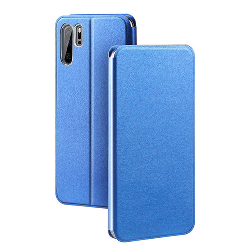 Huawei P30 Pro New Edition用手帳型 レザーケース スタンド カバー T08 ファーウェイ ネイビー