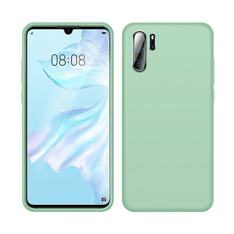 Huawei P30 Pro New Edition用360度 フルカバー極薄ソフトケース シリコンケース 耐衝撃 全面保護 バンパー C04 ファーウェイ グリーン