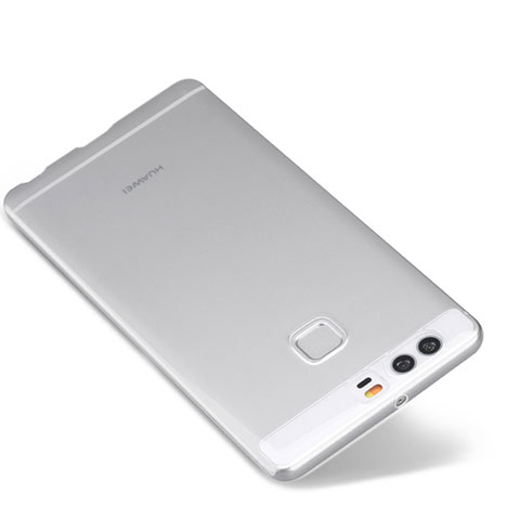 Huawei P9 Plus用極薄ソフトケース シリコンケース 耐衝撃 全面保護 クリア透明 T03 ファーウェイ クリア