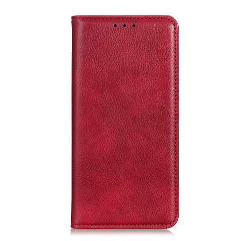 LG K92 5G用手帳型 レザーケース スタンド カバー L08 LG レッド