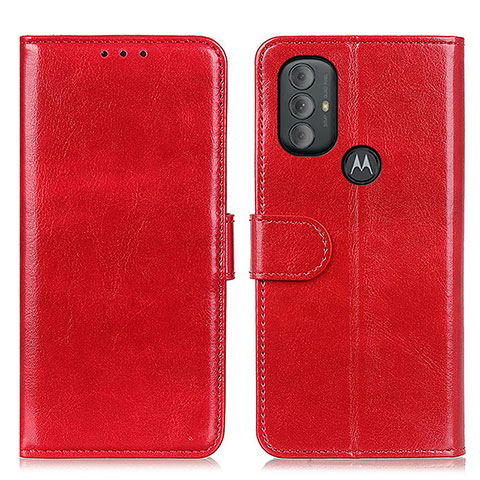 Motorola Moto G Play Gen 2用手帳型 レザーケース スタンド カバー M07L モトローラ レッド