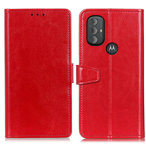 Motorola Moto G Play Gen 2用手帳型 レザーケース スタンド カバー A06D モトローラ レッド