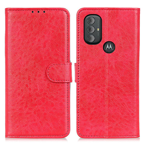 Motorola Moto G Play Gen 2用手帳型 レザーケース スタンド カバー A07D モトローラ レッド