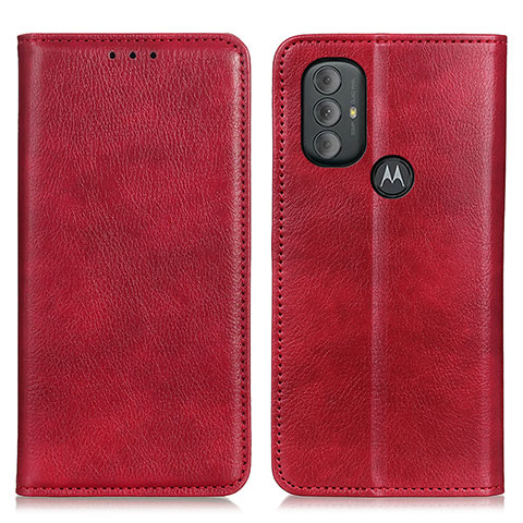 Motorola Moto G Play Gen 2用手帳型 レザーケース スタンド カバー N01P モトローラ レッド