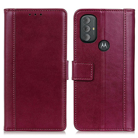 Motorola Moto G Play Gen 2用手帳型 レザーケース スタンド カバー N02P モトローラ レッド