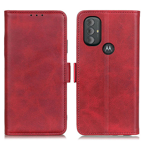 Motorola Moto G Power (2022)用手帳型 レザーケース スタンド カバー M15L モトローラ レッド