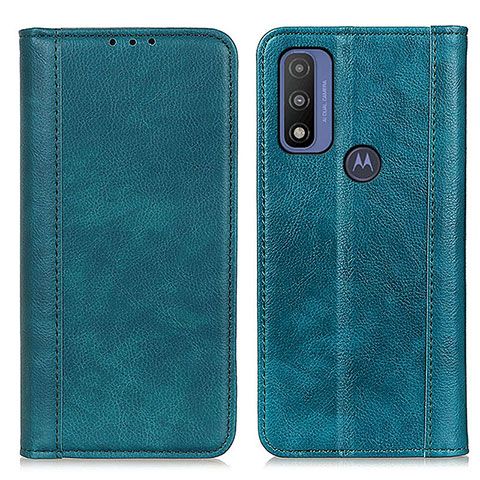 Motorola Moto G Pure用手帳型 レザーケース スタンド カバー D03Y モトローラ グリーン