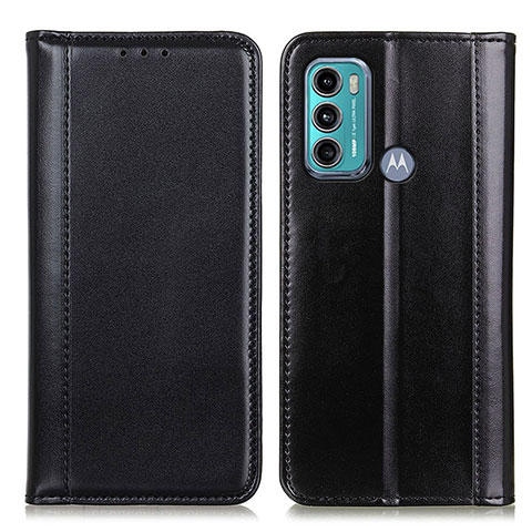 Motorola Moto G40 Fusion用手帳型 レザーケース スタンド カバー M05L モトローラ ブラック