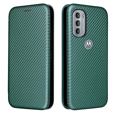 Motorola Moto G41用手帳型 レザーケース スタンド カバー L02Z モトローラ グリーン