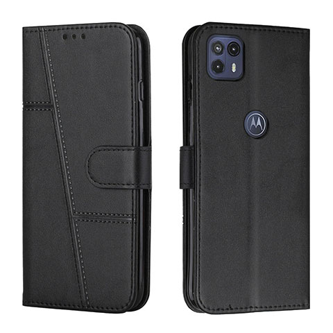 Motorola Moto G50 5G用手帳型 レザーケース スタンド カバー Y01X モトローラ ブラック