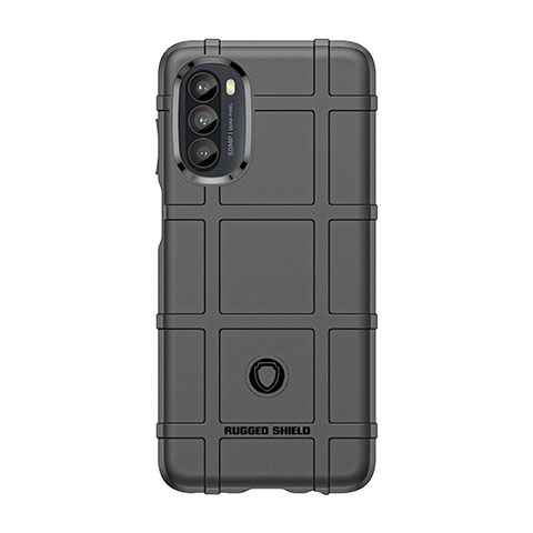 Motorola Moto G71s 5G用360度 フルカバー極薄ソフトケース シリコンケース 耐衝撃 全面保護 バンパー S01 モトローラ ブラック