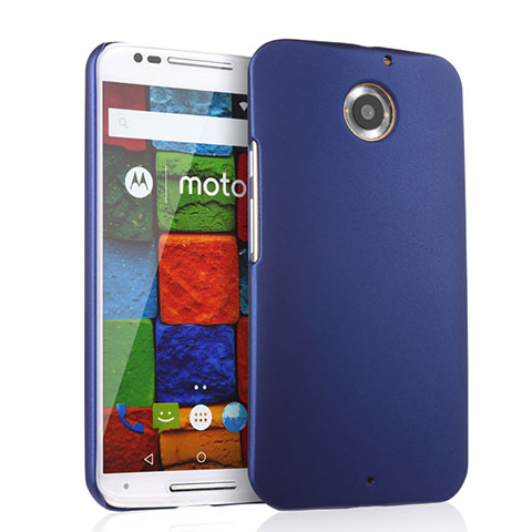 Motorola Moto X (2世代)用ハードケース プラスチック 質感もマット モトローラ ネイビー