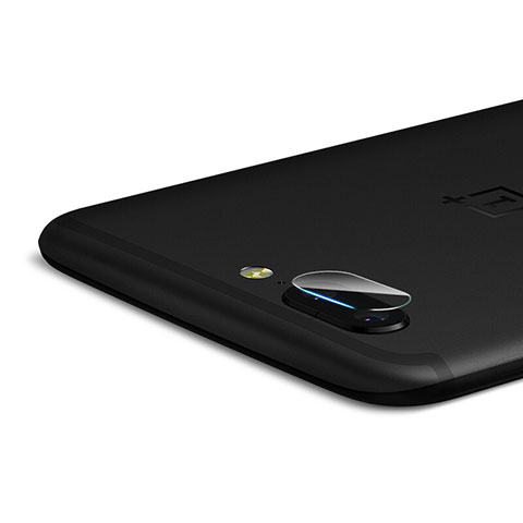 OnePlus 5用強化ガラス カメラプロテクター カメラレンズ 保護ガラスフイルム C02 OnePlus クリア