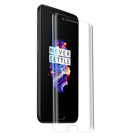 OnePlus 5用強化ガラス 液晶保護フィルム T05 OnePlus クリア