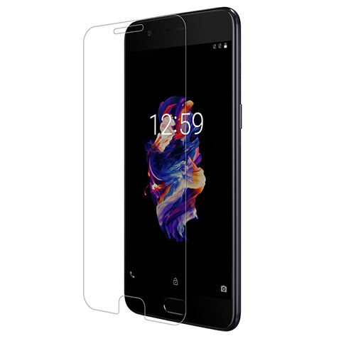 OnePlus 5用強化ガラス 液晶保護フィルム T07 OnePlus クリア