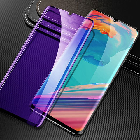 OnePlus 7用強化ガラス フル液晶保護フィルム アンチグレア ブルーライト OnePlus ブラック