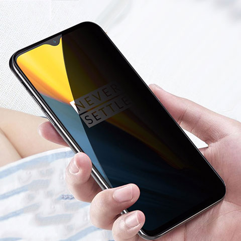 OnePlus 7用反スパイ 強化ガラス 液晶保護フィルム OnePlus クリア