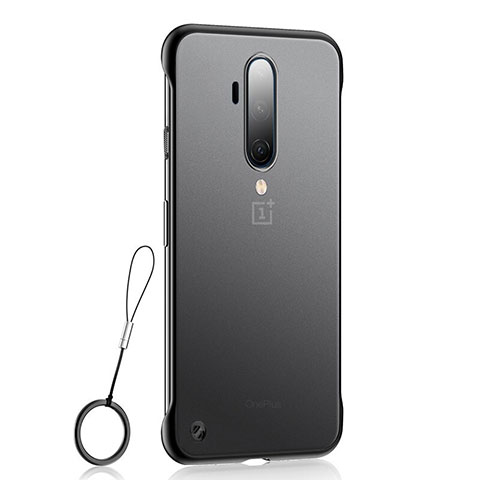 OnePlus 7T Pro 5G用ハードカバー クリスタル クリア透明 H03 OnePlus ブラック