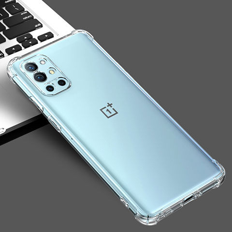 OnePlus 9R 5G用極薄ソフトケース シリコンケース 耐衝撃 全面保護 クリア透明 カバー OnePlus クリア