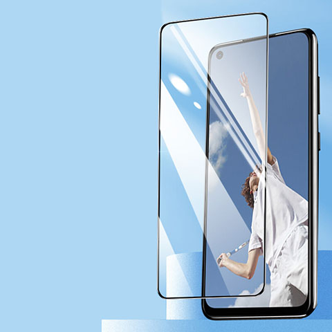 OnePlus 9R 5G用強化ガラス フル液晶保護フィルム F03 OnePlus ブラック