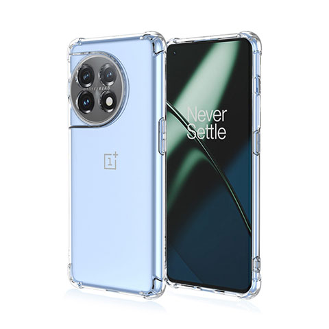 OnePlus Ace 2 5G用極薄ソフトケース グラデーション 勾配色 クリア透明 OnePlus クリア