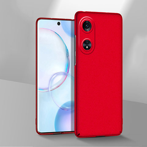 Oppo A1 Pro 5G用ハードケース プラスチック 質感もマット カバー YK3 Oppo レッド