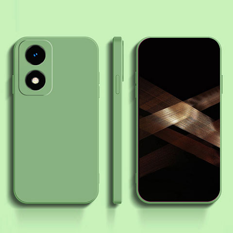 Oppo A2x 5G用360度 フルカバー極薄ソフトケース シリコンケース 耐衝撃 全面保護 バンパー Oppo グリーン