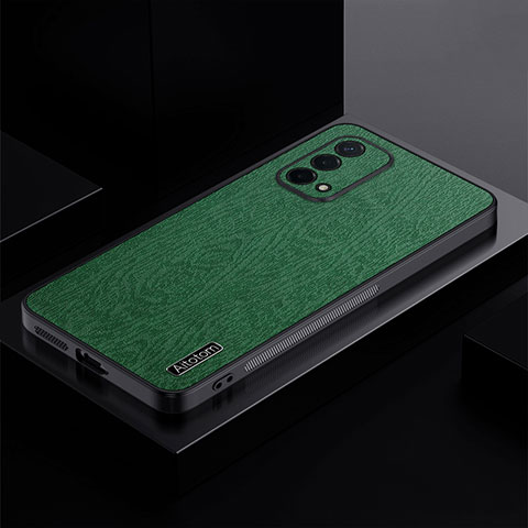 Oppo A74 5G用極薄ソフトケース シリコンケース 耐衝撃 全面保護 PB1 Oppo グリーン