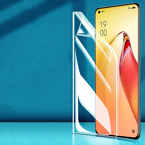 Oppo A93 5G用高光沢 液晶保護フィルム フルカバレッジ画面 Oppo クリア