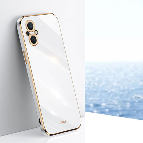 Oppo A96 5G用極薄ソフトケース シリコンケース 耐衝撃 全面保護 XL1 Oppo ホワイト