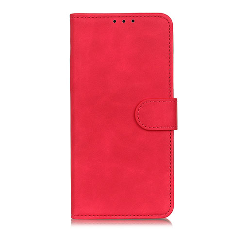 Oppo F17 Pro用手帳型 レザーケース スタンド カバー L03 Oppo レッド