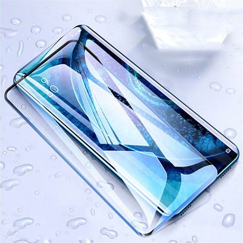 Oppo Find X2用強化ガラス フル液晶保護フィルム F04 Oppo ブラック