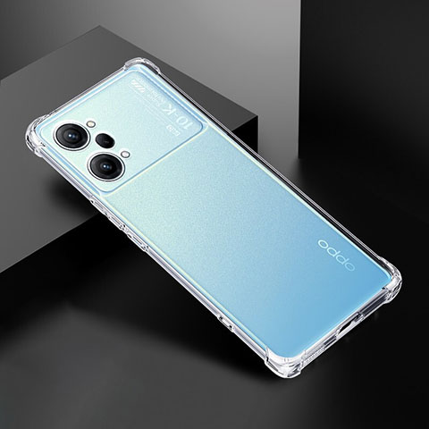 Oppo K10 Pro 5G用極薄ソフトケース シリコンケース 耐衝撃 全面保護 クリア透明 T07 Oppo クリア