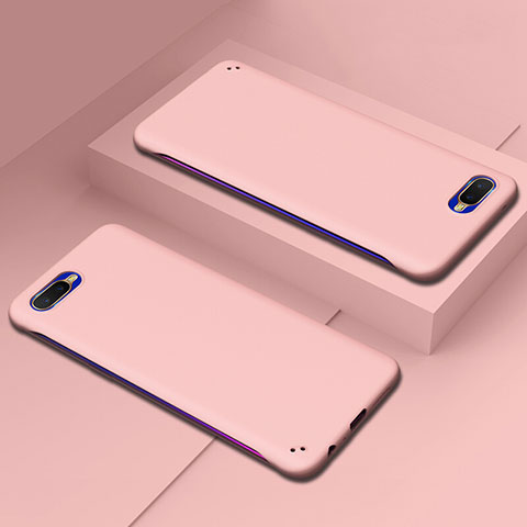 Oppo R15X用ハードケース プラスチック 質感もマット カバー P02 Oppo ピンク