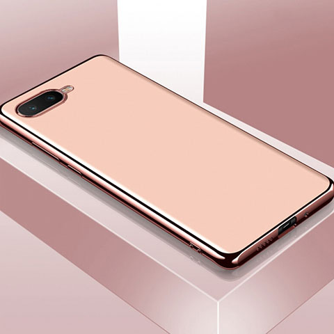 Oppo R15X用極薄ソフトケース シリコンケース 耐衝撃 全面保護 C01 Oppo ピンク