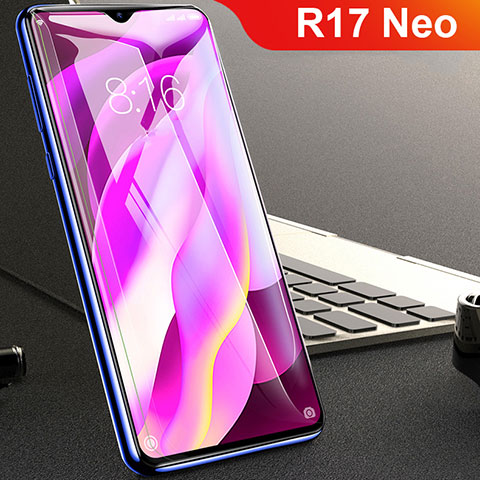 Oppo R17 Neo用アンチグレア ブルーライト 強化ガラス 液晶保護フィルム Oppo クリア