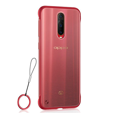 Oppo R17 Pro用ハードカバー クリスタル クリア透明 S02 Oppo レッド