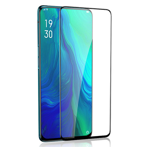 Oppo Reno 10X Zoom用強化ガラス フル液晶保護フィルム F03 Oppo ブラック