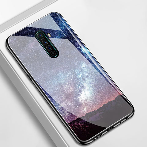 Oppo Reno Ace用ハイブリットバンパーケース プラスチック パターン 鏡面 カバー S01 Oppo マルチカラー