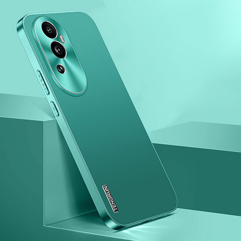 Oppo Reno10 Pro+ Plus 5G用ハードケース プラスチック 質感もマット カバー JL1 Oppo グリーン