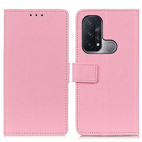 Oppo Reno5 A用手帳型 レザーケース スタンド カバー M08L Oppo ピンク