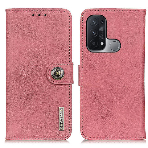 Oppo Reno5 A用手帳型 レザーケース スタンド カバー K02Z Oppo ピンク