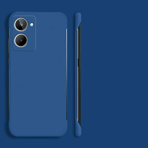 Realme 10 Pro 5G用ハードケース プラスチック 質感もマット フレームレス カバー Realme ネイビー