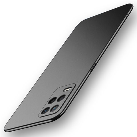 Realme 8 5G用ハードケース プラスチック 質感もマット カバー Realme ブラック